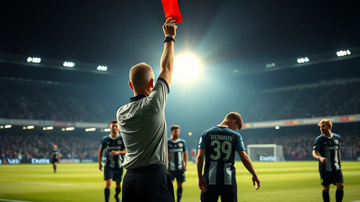 Orebro SK loses to Helsingborgs IF - Stenberg gets red card